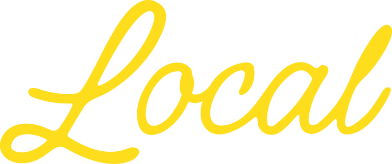 Living Local - Living in White and Local in Yellow